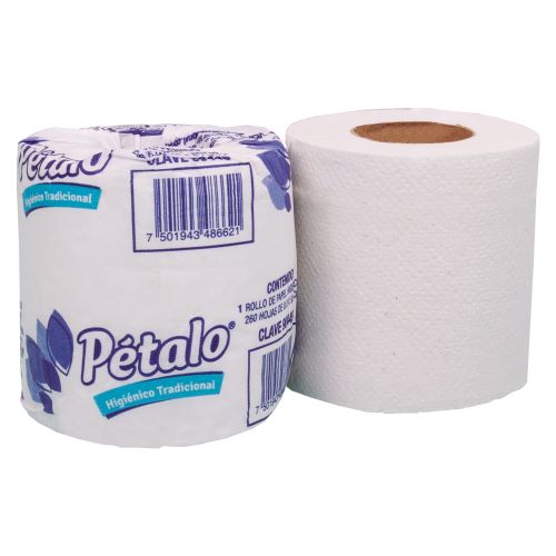 COLCHÒN DE PAPEL HIGIÈNICO PÈTALO TRADICIONAL 96 ROLLOS KC 90449 