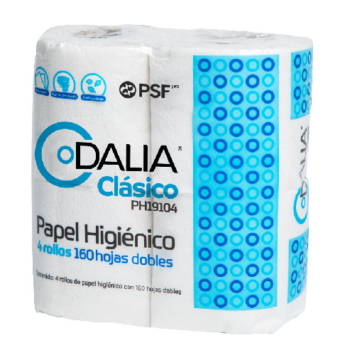 PAPEL HIGIÈNICO DALIA 4 ROLLOS PSF PRO PH19104 