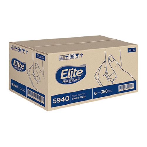 PAPEL HIGIÈNICO ELITE 6 ROLLOS DE 360 MTS  5940