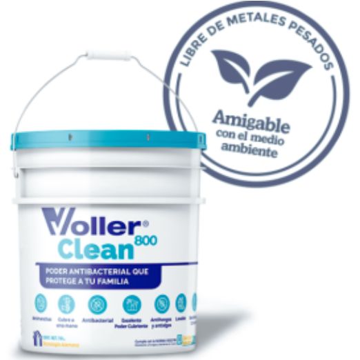 PINTURA VOLLER CLEAN 800 DE 19 LITROS 