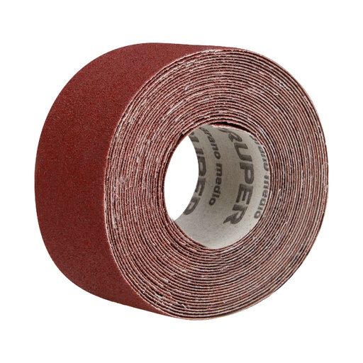  ROLLO DE 5 M DE LIJA PARA PLOMERO GRANO 100, ANCHO 1-1/2" 