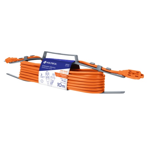 EXTENSIÒN ELÈCTRICA DE USO RUDO DE 10 M 2x16 AWG 