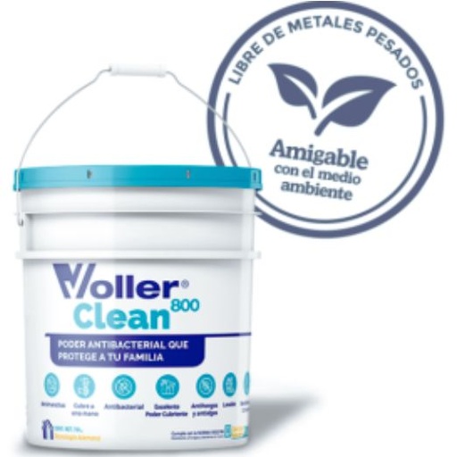 [800] PINTURA VOLLER CLEAN 800 DE 19 LITROS 