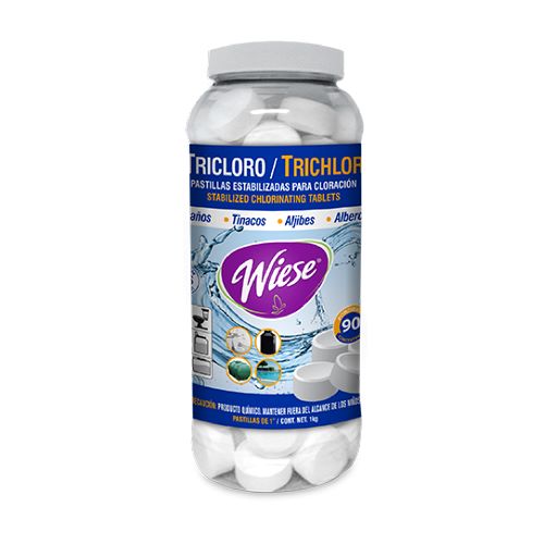 PASTILLAS DE TRICLORO WIESE 1 K